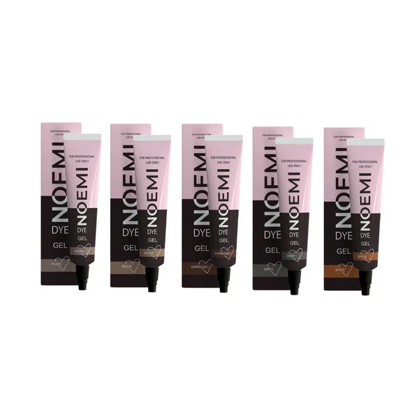 Noemi - New Formula Hybrid Liquid Brow Dye Gel KIT (5 Shades Only)